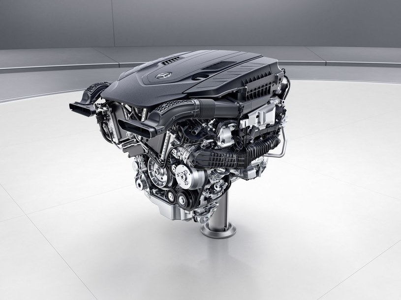 Największy z nowych silników Mercedesa - V8 4,0 l /Informacja prasowa
