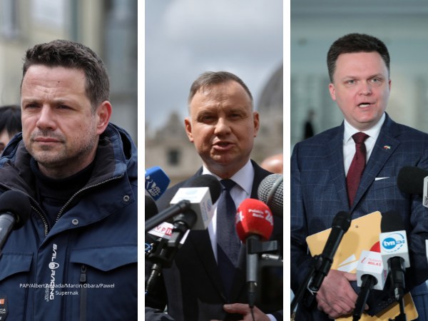 Największym zaufaniem cieszy się prezydent Andrzej Duda /AlbertZawada/Marcin Obara/Paweł Supernak /PAP