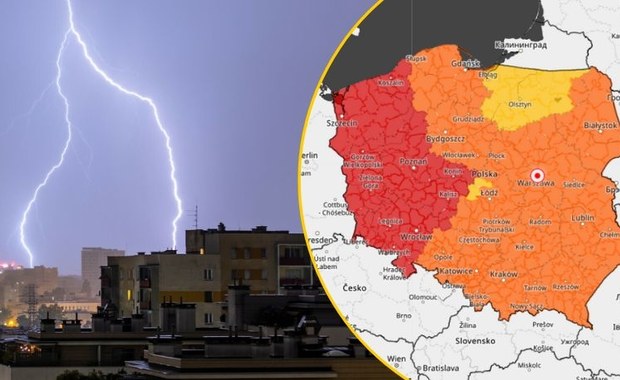 Najwyższe alerty pogodowe dla połowy Polski. Sprawdź, gdzie będzie najbardziej niebezpieczne