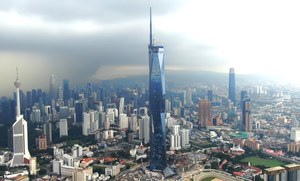 Najwyższy budynek w Azji Południowo-Wschodniej na ukończeniu. Ten budynek robi wrażenie!