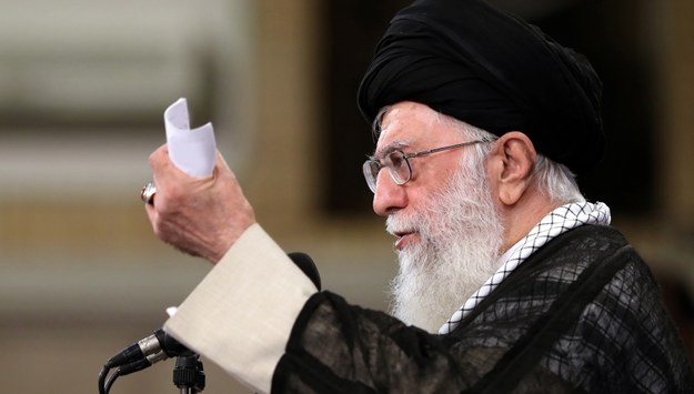 Najwyższy przywódca Iranu Ali Chamenei /PAP/EPA