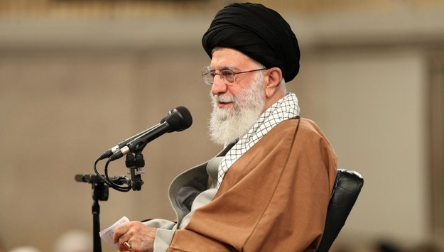 Najwyższy przywódca Iranu Ali Chamenei /PAP/EPA