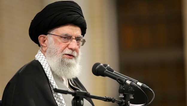Najwyższy Przywódca Iranu Ali Chamenei /IRAN'S SUPREME LEADER OFFICE HANDOUT /PAP/EPA