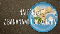 Naleśniki z bananami i czekoladą