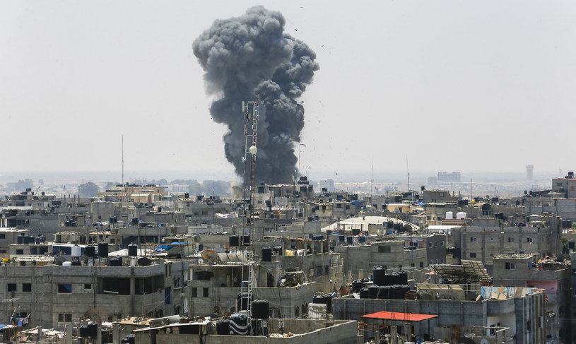 Naloty na Strefę Gazy /SAID KHATIB /AFP