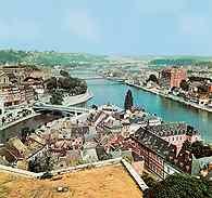 Namur, ujście rz. Sambry do Mozy /Encyklopedia Internautica
