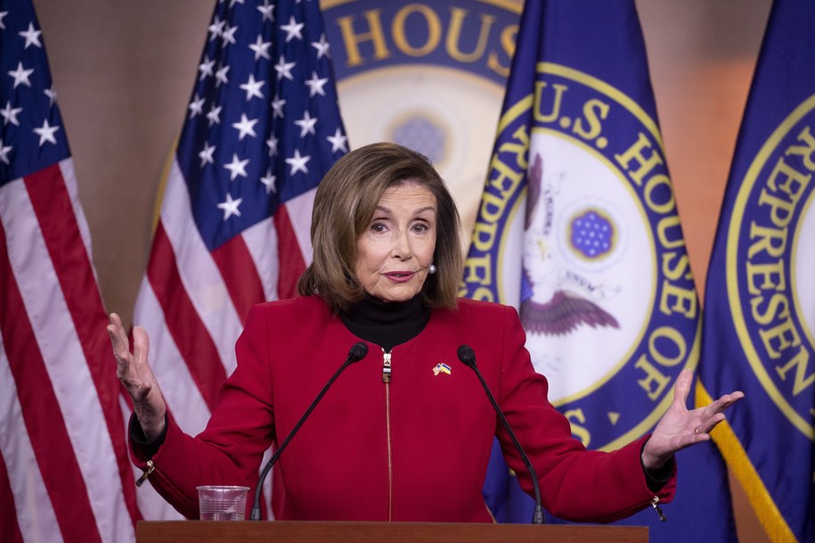 Nancy Pelosi, była szefowa Izby Reprezentantów (Partia Demokratyczna) /MICHAEL REYNOLDS    /PAP/EPA