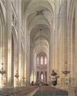 Nantes, katedra Saint-Pierre, 1434-1891, wnętrze /Encyklopedia Internautica
