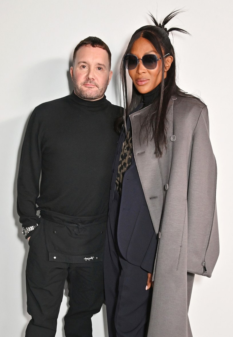 Naomi Campbell i Kim Jones, dyrektor artystyczny Diora /Getty Images