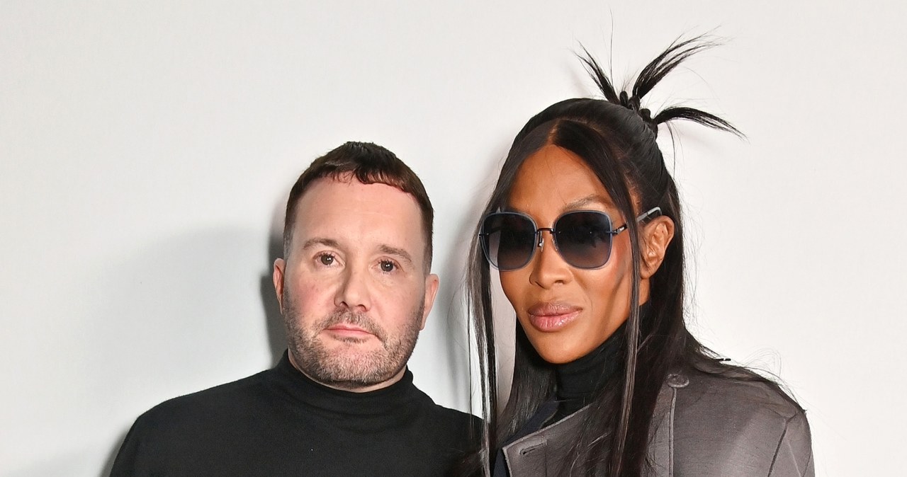 Naomi Campbell i Kim Jones, dyrektor artystyczny Diora /Getty Images