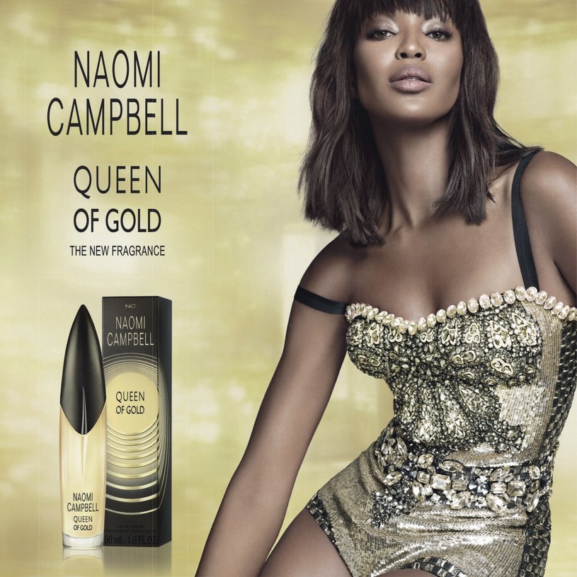 Naomi Campbell Queen of gold /materiały prasowe