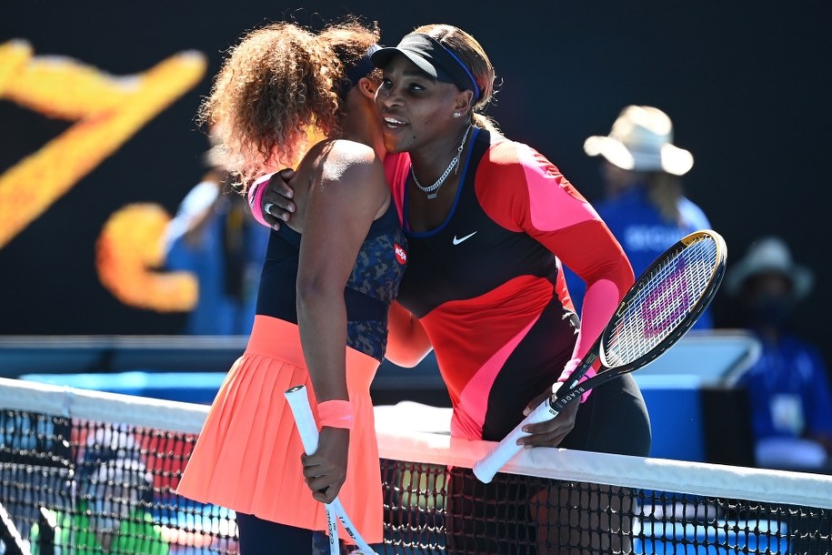 Naomi Osaka i Serena Williams /DAVE HUNT /PAP/EPA