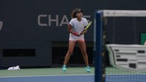 Naomi Osaka trenuje przed US Open. WIDEO