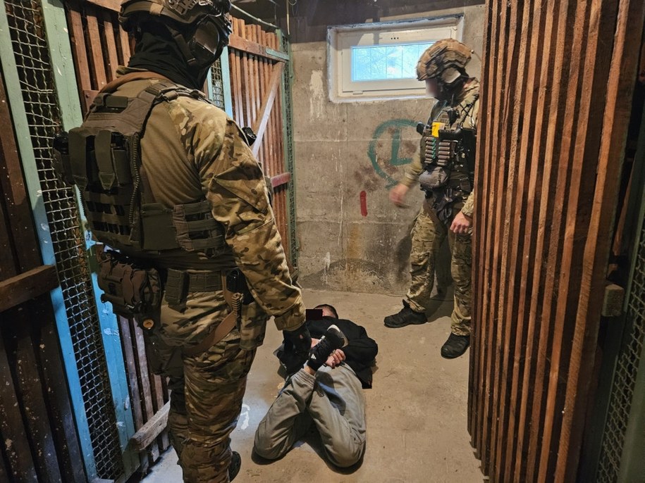 Napad w Warszawie /Policja