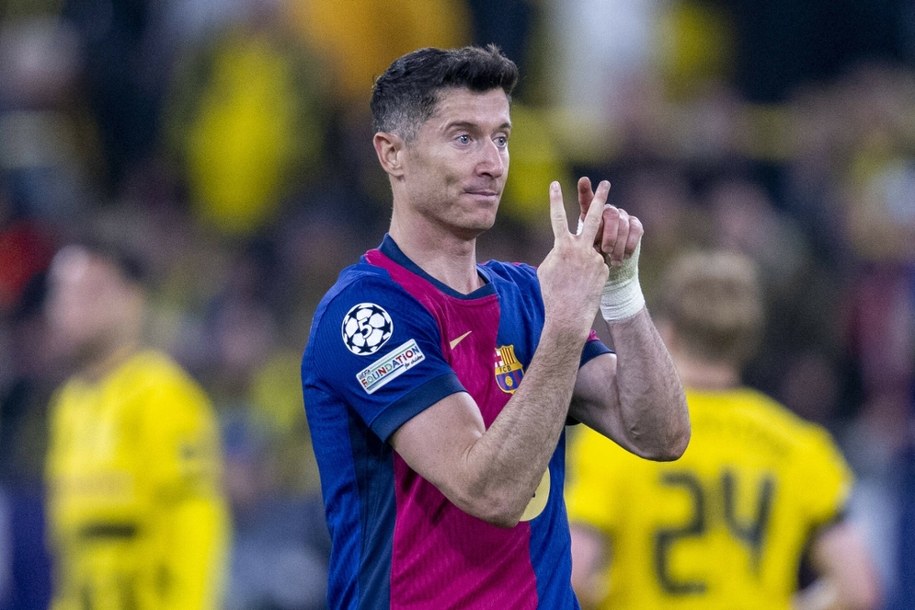 Napastnik FC Barcelona, Robert Lewandowski /IMAGO/David Inderlied/Imago Sport and News /East News