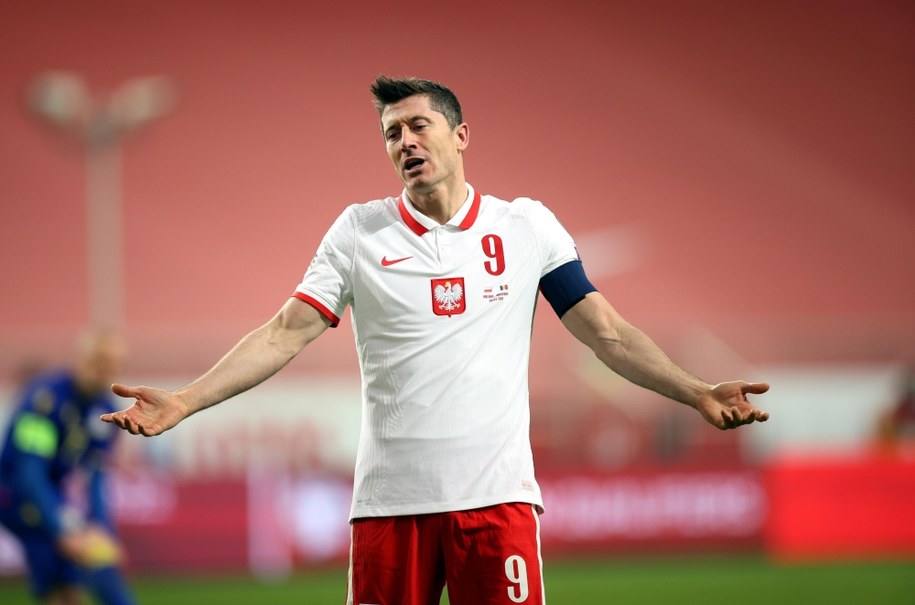 Napastnik i kapitan reprezentacji Polski Robert Lewandowski / 	Leszek Szymański    /PAP