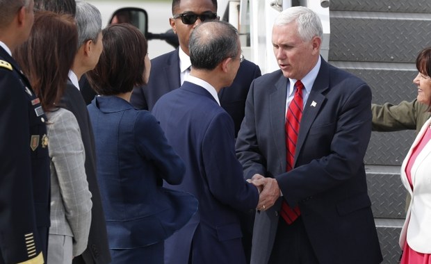 "Napięcie w regionie coraz większe". Wizyta wiceprezydenta USA w Korei Płd.