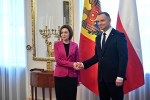 Napięta sytuacja w Mołdawii. Andrzej Duda spotkał się z Maią Sandu