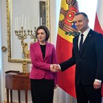 Napięta sytuacja w Mołdawii. Andrzej Duda spotkał się z Maią Sandu