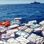 Narkotyki warte 400 mln euro unosiły się na morzu