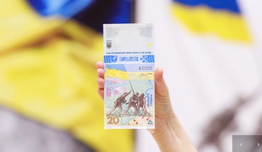 Narodowy Bank Ukrainy emituje banknot w rocznicę wybuchu wojny na Ukrainie 