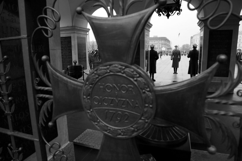Narodowy Dzień Pamięci "Żołnierzy Wyklętych". Uroczystość uczczenia pamięci żołnierzy /Tomasz Gzell /PAP