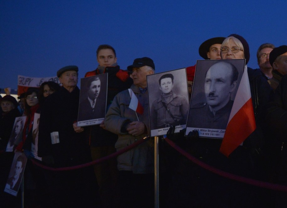 Narodowy Dzień Pamięci Żołnierzy Wyklętych /Radek Pietruszka /PAP