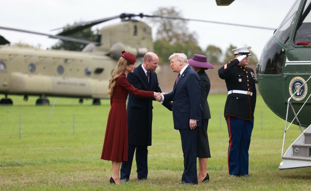 Naruszenie protokołu czy zwykła żenada? To powiedział Trump do księżnej Kate