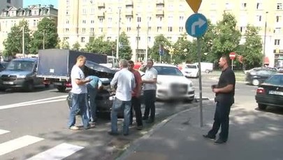 Narzeczona Roberta Lewandowskiego miała wypadek w Warszawie