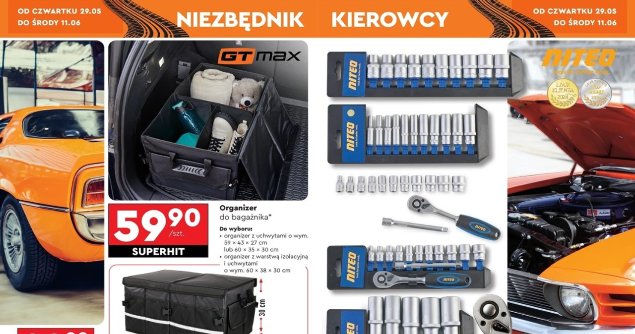 Narzędzia i organizery w Biedronce /Biedronka /INTERIA.PL