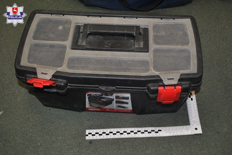 Narzędzia, które wykorzystał włamywacz /Policja Lublin /Policja