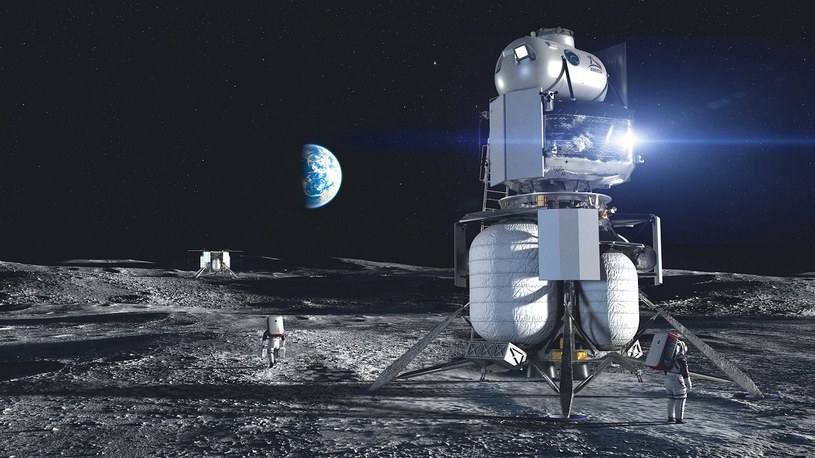 NASA dostała od Blue Origin pełnoskalową makietę księżycowego lądownika [FILM] /Geekweek