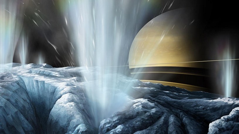 NASA: Na Enceladusie, księżycu Saturna, odkryto nowe związki organiczne! /Geekweek