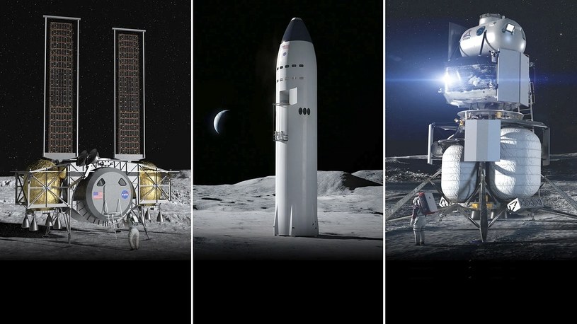 NASA nie wierzy w SpaceX. Szef Amazona na Księżycu jako pierwszy w XXI wieku /Geekweek