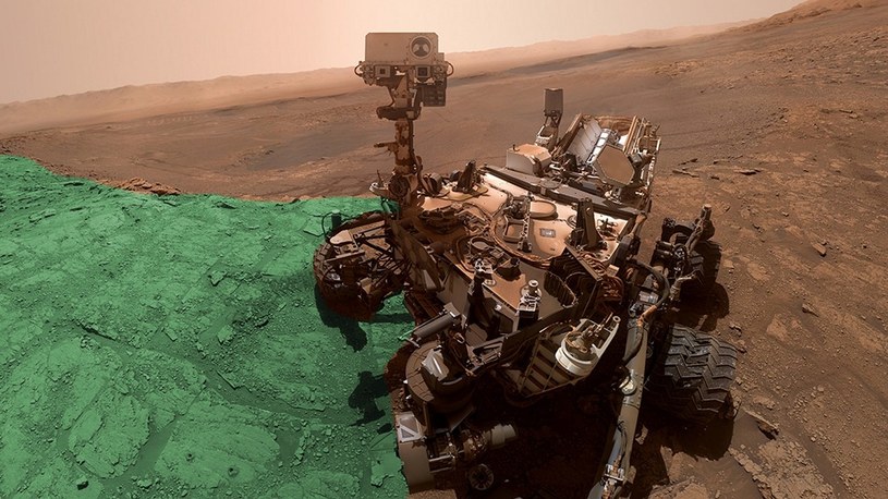 NASA odkryła na Marsie źródło metanu, który może być emitowany przez organizmy /Geekweek