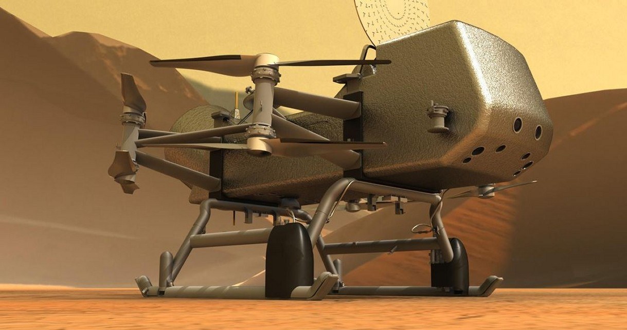 NASA ogłosiła, kiedy wyśle pierwszy dron na Tytana, księżyc Saturna [FILM] /Geekweek