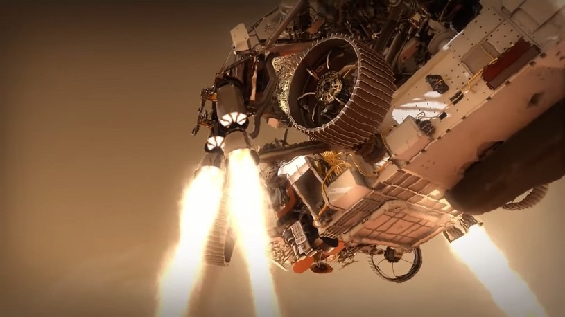 NASA pokazała, jak będzie wyglądało lądowanie w lutym na Marsie łazika i drona [FILM] /Geekweek