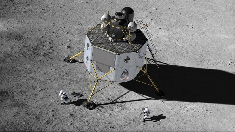 NASA pokazała lądownik, którym astronauci za 5 lat odbędą podróż na Księżyc /Geekweek
