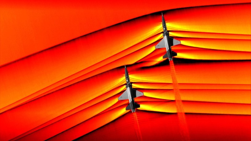 NASA pokazała spektakularne obrazy naddźwiękowych fal uderzeniowych /Geekweek