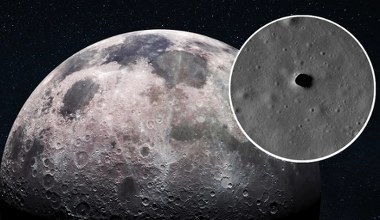 NASA poszuka ukrytej jaskini na Księżycu. Zbuduje tam bazę?