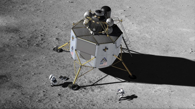 NASA przedstawiła koncepcję nowego księżycowego lądownika /Geekweek