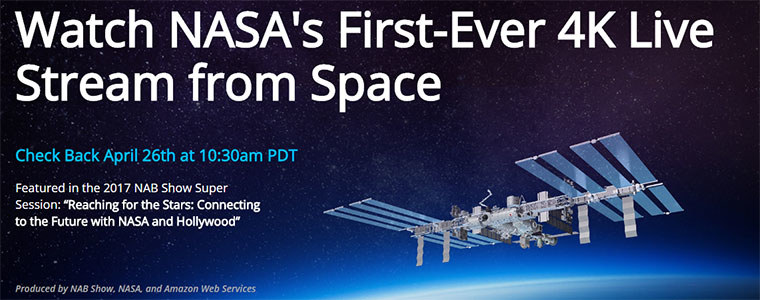NASA przeprowadzi transmisję na żywo z wysokości 400 km nad Ziemią /NASA