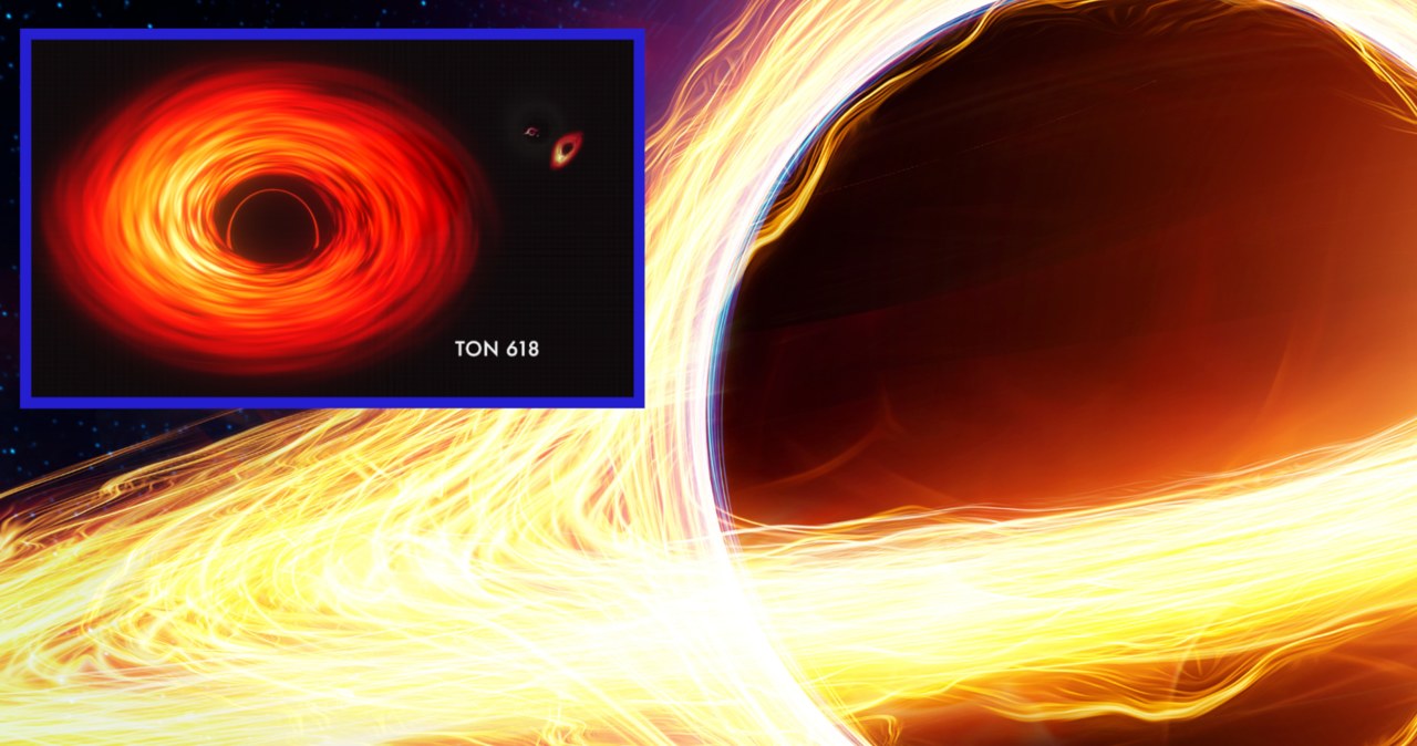 NASA udostępniło niezwykłą animację, pokazującą jak duże mogą być czarne dziury. Przy nich Ziemia to drobinka /123RF/PICSEL