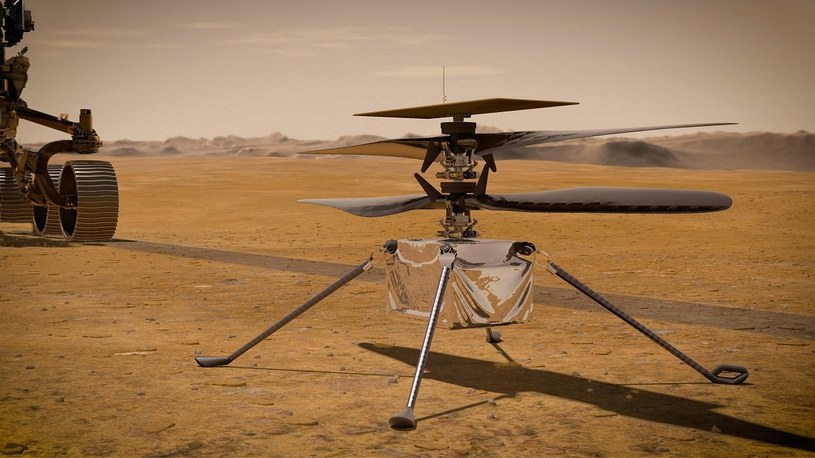 NASA ujawnia datę startu pierwszego helikoptera na Marsie i jego obszar lotu /Geekweek