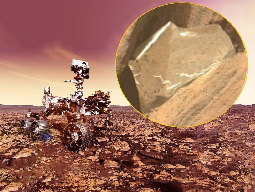 NASA wyjaśniła zagadkę tajemniczego przedmiotu na Marsie. To koc termiczny, który oderwał się od łazika /123RF/PICSEL