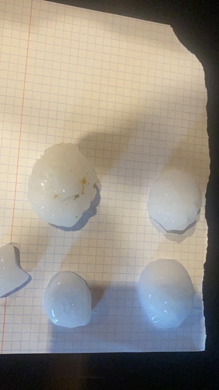 Nasi słuchacze przesłali nam już zdjęcia gradu /Marcin /Gorąca Linia RMF FM