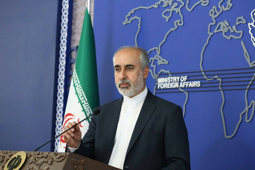 Nasser Kanaani, rzecznik irańskiego ministerstwa spraw zagranicznych /Iranian Foreign Ministry/Associated Press /East News