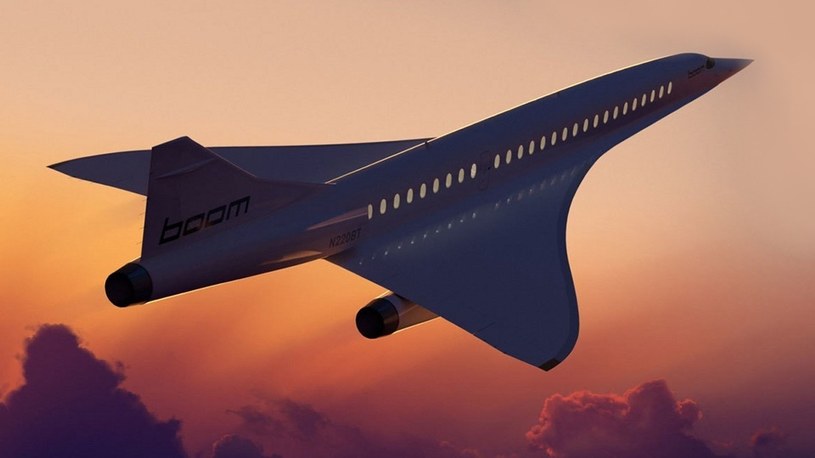 Następca Concorde'a, naddźwiękowy samolot pasażerski będzie latał dla United Airlines /Geekweek