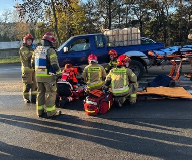 Nastolatki potrącone na przejściu dla pieszych. Dramatyczny wypadek w Łasku
