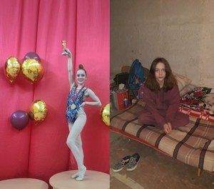 ​Nastoletnia gimnastyczka z Kijowa: Wygram tę wojnę i zostanę mistrzynią!